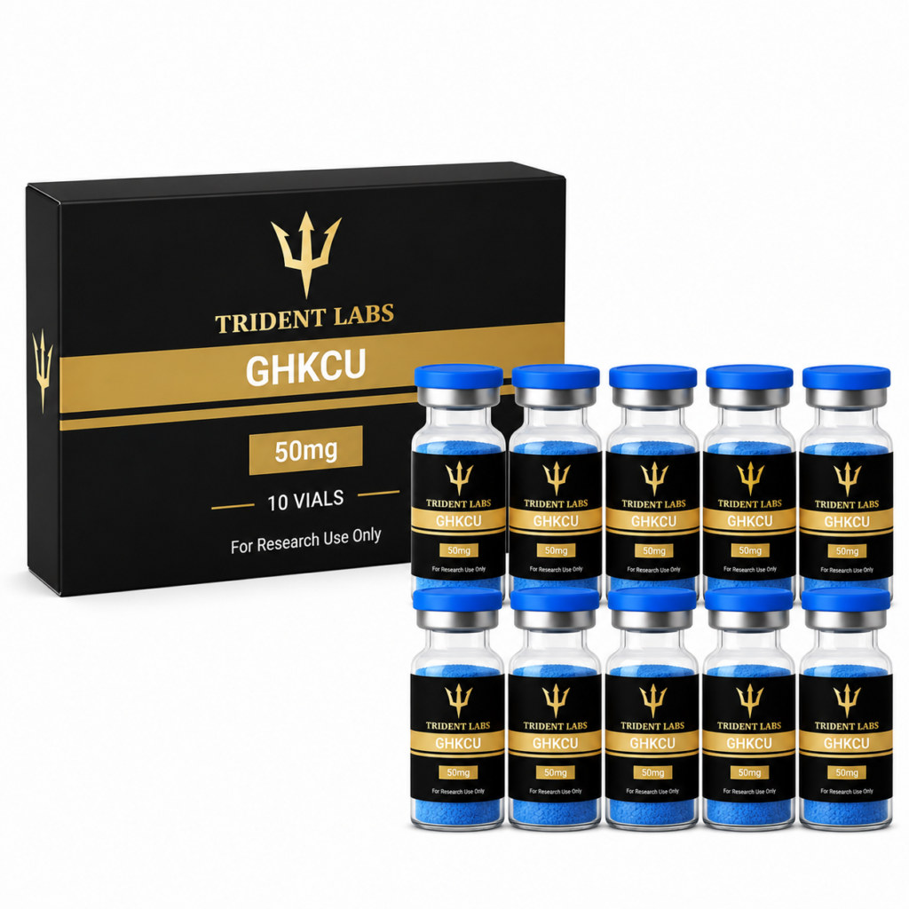 10 x GHK-CU 50mg- Trident Labs MULTIPACK